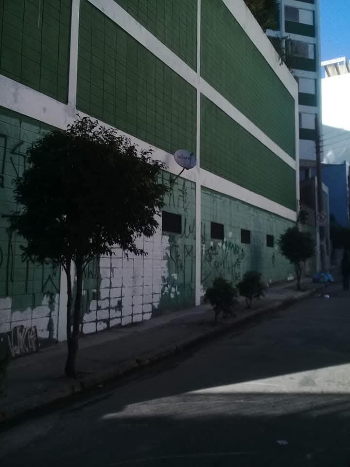 Pintura predial em altura